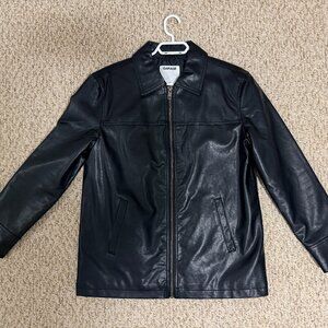 Garage Faux Leather Jacket